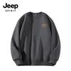 Мужская и парная свободная вязаная толстовка JEEP SPIRIT с круглым вырезом