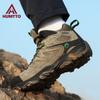 Waterproof Hiking Boots Men Breathable Leather Trekking Shoes Winter High-top Outdoor Fashion Sneakers for Mens