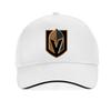 Vegas Fashion Casual Unisex Golden Knights Baseball Cap Fashion  Striped Metal Helmet Print Cool Unisex Hip Hop Hat