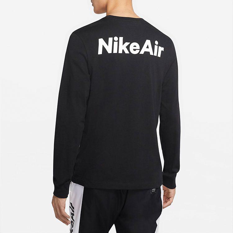 Nike T Shirts Men's Black Crew Neck Moderate Straight Fit CU7629-010