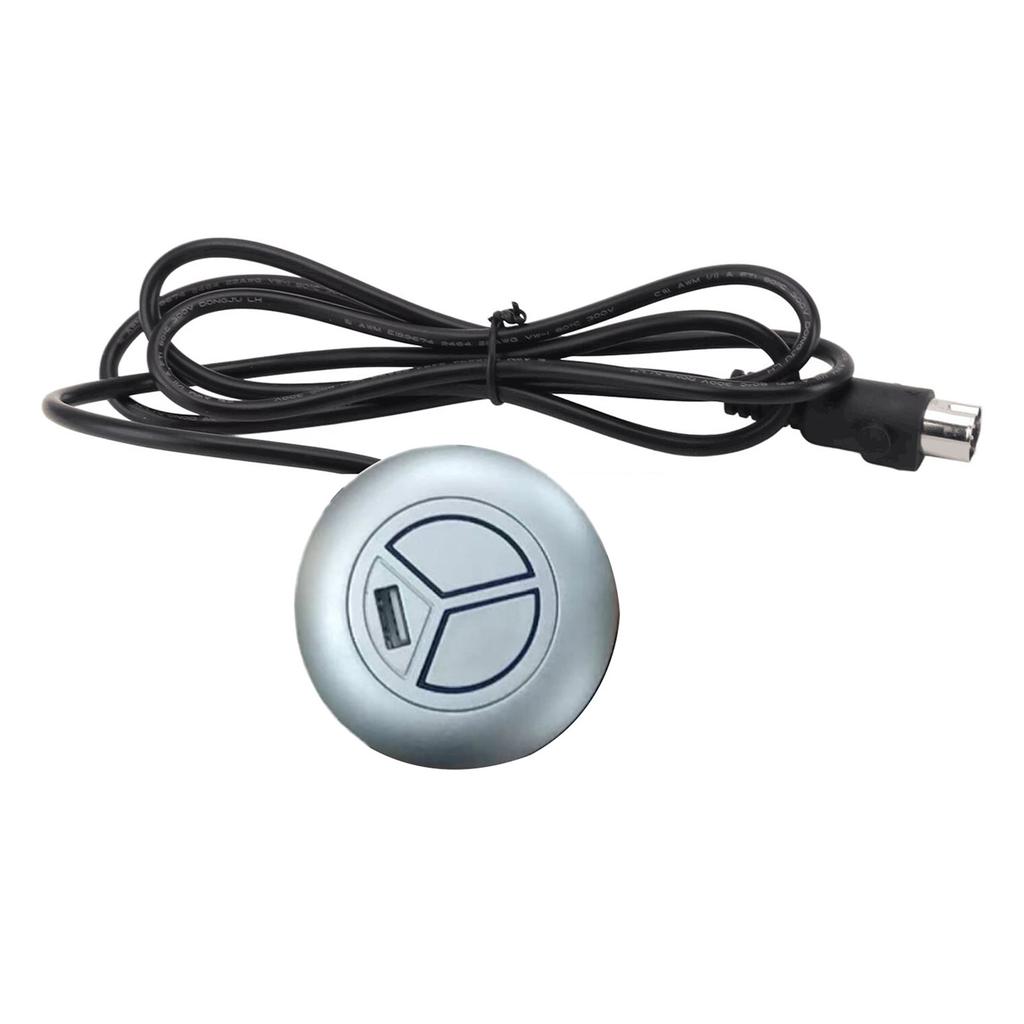 2-кнопочный круглый ручной переключатель с портом для зарядки USB для контроллеров электрического дивана-реклайнера с подъемником, замена