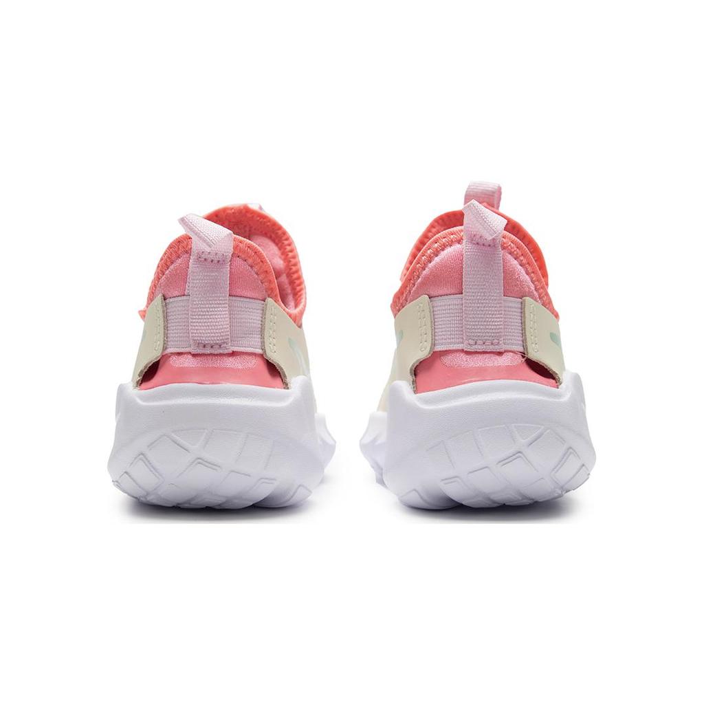 Nike Кроссовки для бега Flex Runner 2 SE, нескользящие, низкие, детские, зеленый, розовый, белый, для детей от 3 до 7 лет, DQ0577-100