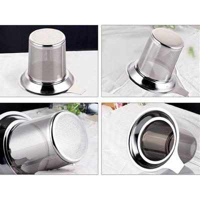 Сита дуршлаги мелкая сетка многоразовые сетка из нержавеющей стали чай чайная посуда чайник чай специи столовая посуда еда