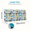Rugrats Cartoon Color Mouse Pad Large Gaming Table Cushion Non-slip Laptop Tablet Big Mousepad XXL Mat Mini PC Playmat With Lock edge