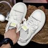 2024 New Men's Shoes Collection Low-top Hong Kong Style Platform Bread Shoes Little White Shoes Star Bag Head Shoes