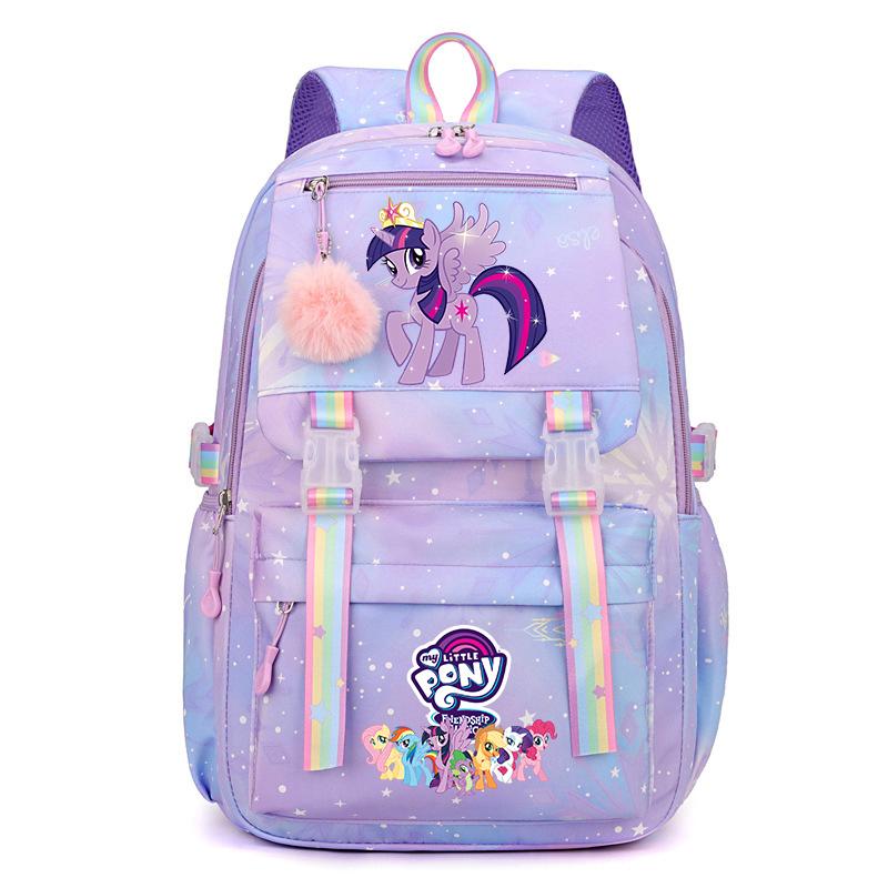 My Little Pony Женский Рюкзак Мальчики Девочки Сумка для Книг Сумка Мультяшный Студент Подросток Школьная сумка Рюкзак Mochila Подарок на День Рождения s каваи STEM DIY Набор для Моделирования 3D