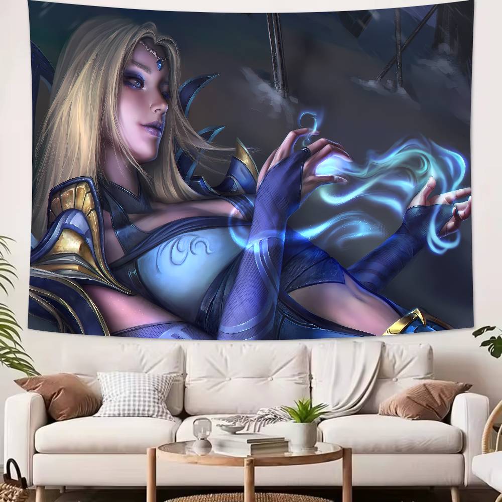 Большой Крутой Модный XL Игровой Гобелен Dota 2 Популярное Украшение Комнаты Настенный Гобелен Искусство Комната Домашний Декор Настенное Искусство Декор