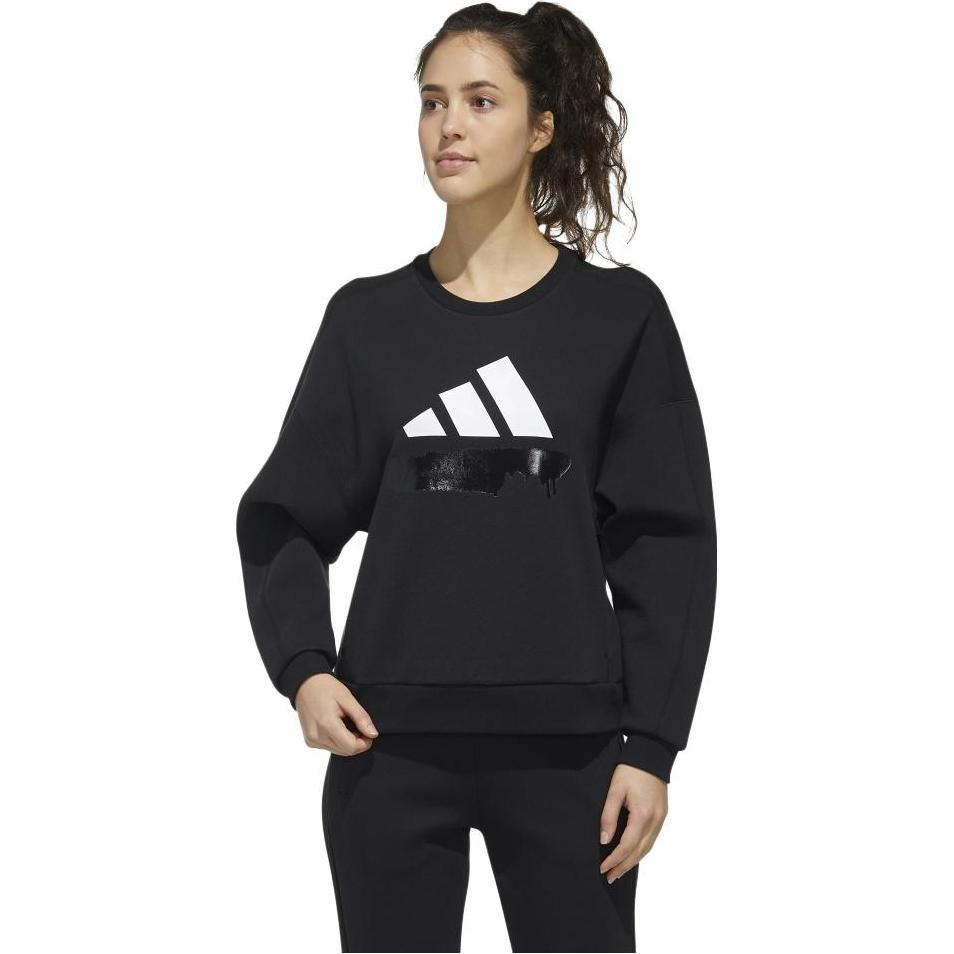 adidas Толстовка женская черная GG3394