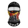 Creepy Horror Pattern Sun Protection Head Cover for Men Quick Dry Summer Cycling UV Protection Neck Gaiter