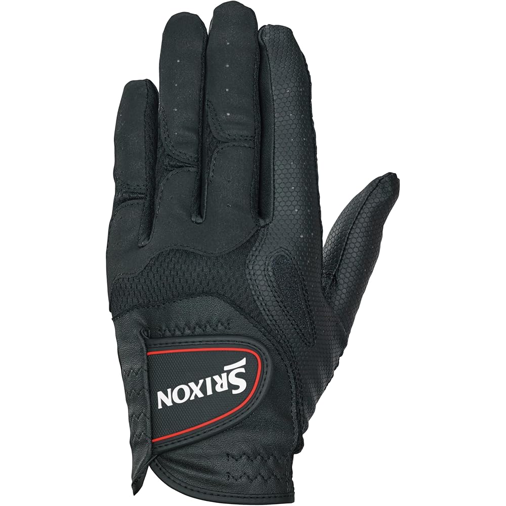 Мужские перчатки для гольфа Dunlop Srixon GGG-S030, левая рука, черные, 22 см