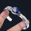 Daughters Day Deal Pear Sodalite Stone 925 Silver Engagement New Bangle Bracelet