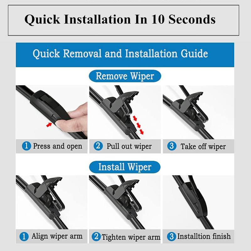 2PCS Front Windshield Wiper Blades Arms Set for Suzuki Jimny JB64 JB74 XL GL -2024 2025 Car Parts Exterior Accessories