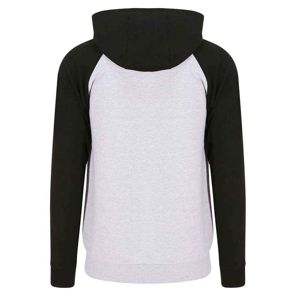 Awdis Womens/Ladies Full Zip Baseball Hoodie