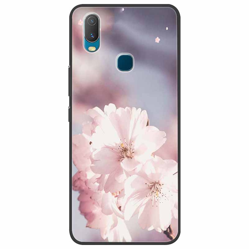 Чехол для Vivo Y11 2019 6,35" Роскошный Мягкий Силиконовый ТПУ Задняя Крышка Чехлы для Телефона для Vivo 1906 VivoY11 2019 Y 11 Защитный Новый Funda