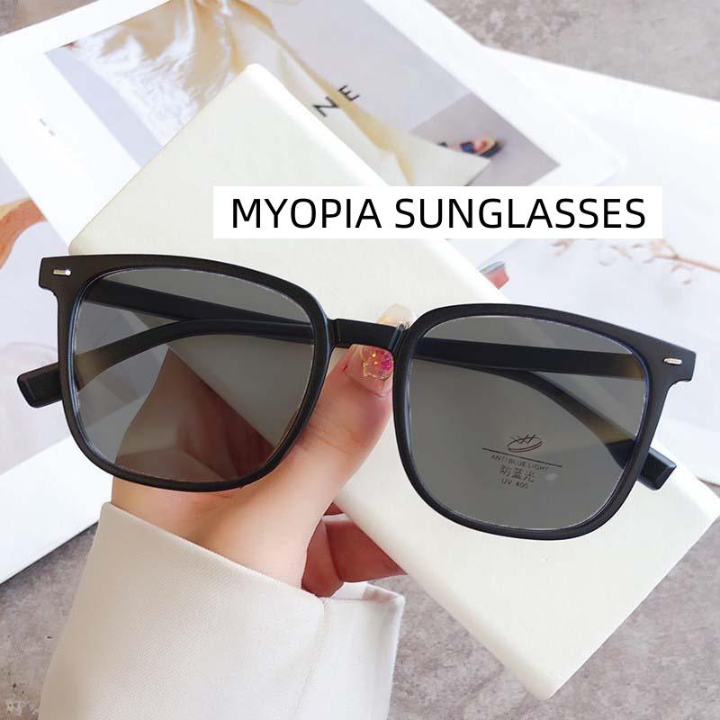 New Outdoor Sport Driving Minus Sunglasses Trendy Women Men Optical Prescription Eyeglasses Diopter Finished Myopia Goggles