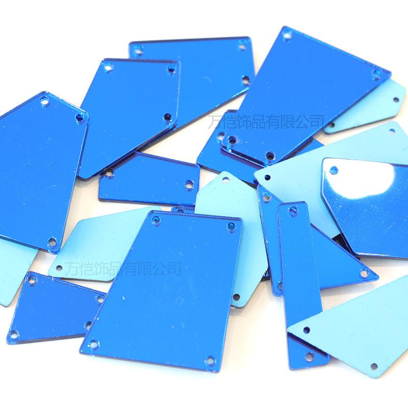 Акриловая ручная шовная дрель, зеркало специальной формы с плоским дном, сделай сам, украшение одежды, ювелирные изделия, зеркальные аксессуары, шовная дрель