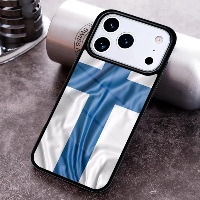 Scottish Silk Flag printed Phone Case For iPhone 17,16e,15,14,13,12,11,Mini,Pro,MAX soft Silicone Cover