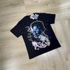 Mens Cotton Graphic Tee Streetwear Loose Fit Short Sleeve T-Shirt Casual Wear