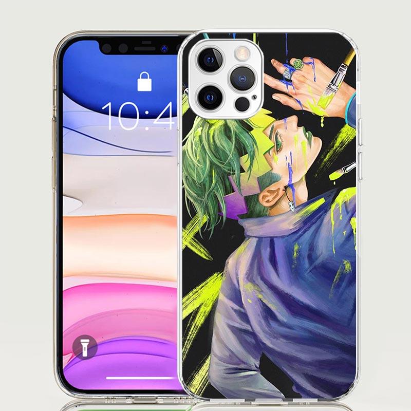 JoJo Adventure Rohan Kishibe Phone Case for Apple iPhone 17 Air 16 15 Plus 14 + 13 Mini 12 11 Pro Max 7 8 SE 16Max Soft Shell Co