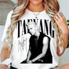 Летняя мода 2026 Мужчины Женщины Тэян K-pop Винтажная рубашка, Рубашка Тэяна, Летняя футболка для концерта, K-pop футболка Хип-хоп Уличная одежда Оверсайз