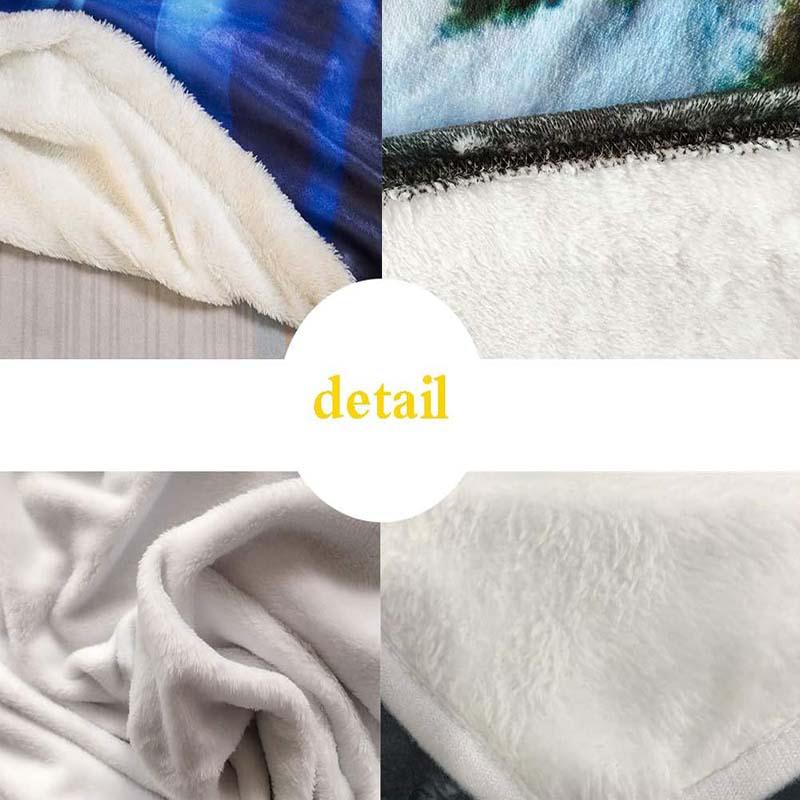 Custom Name Personalized Avatar Print Blanket, Home Decor, Bedroom, Sofa, Camping, Couch, Gifts for Birthday Christmas