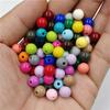 Solid Color Round Loose Beads for Jewelry Making DIY New 8mm 100PCS Fashion Multicolor High-quality  Beads