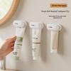 Wall-mounted Toothbrush Holder & Rinsing Cup Set - Punch-free Bathroom Storage Solution
