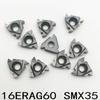 High Quality Threading Inserts 10 Pcs/ Set 16ER AG60