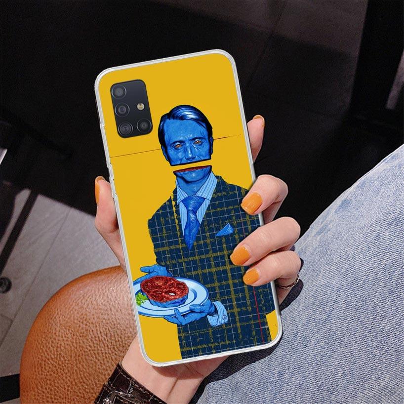 Чехол для телефона с изображением Ганнибала для Samsung Galaxy A52 A32 A22 A12 A51 A31 A50S A30S A20S A10S Note 20 Ultra 10 Plus S10 A72 A71 Galax