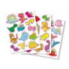 Dinosaur Stickers from 2.2 To 4.4 Cm 37 Pieces