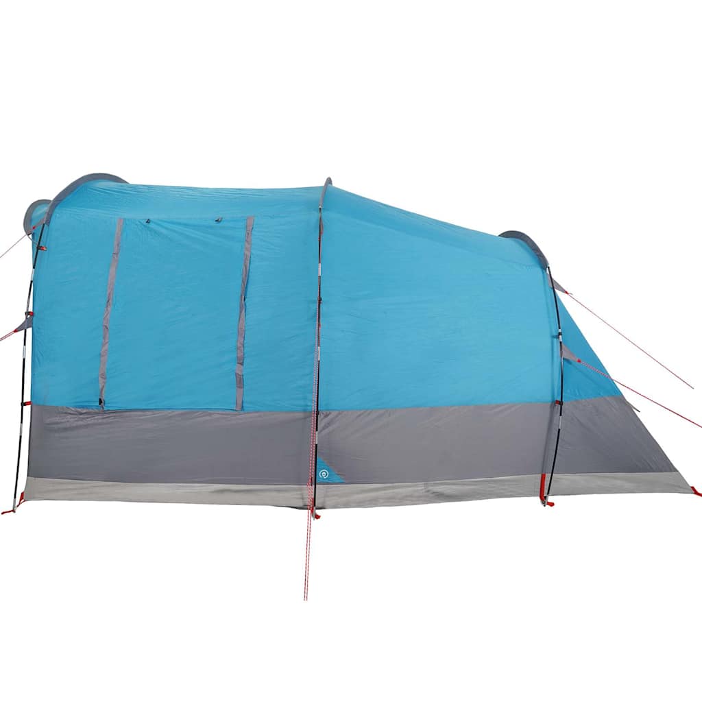 3 Person Tunnel Tent Blue Waterproof
