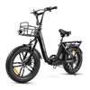SAMEBIKE C05 Pro Electric Bike 20" Fat Tire Step-Through E-Bike for Women 500W Motor 36V 13Ah Battery