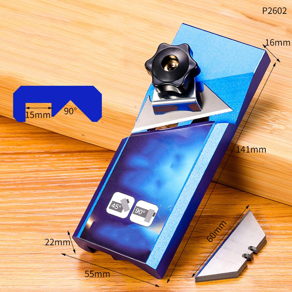 Инструмент для снятия фаски 45 градусов с 10 лезвиями, деревообрабатывающие инструменты, водонепроницаемый, с двойной канавкой, ручной фаскосниматель