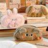 Cartoon Large Capacity Plush Pen Bag Pencil Box Pencil Case Stationery Storage Bag Students Gifts School Office Supplies