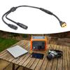 55 см Кабель питания XT60 на двойной DC8020 с медными жилами 14 AWG для шнура зарядки аккумулятора Долговечность