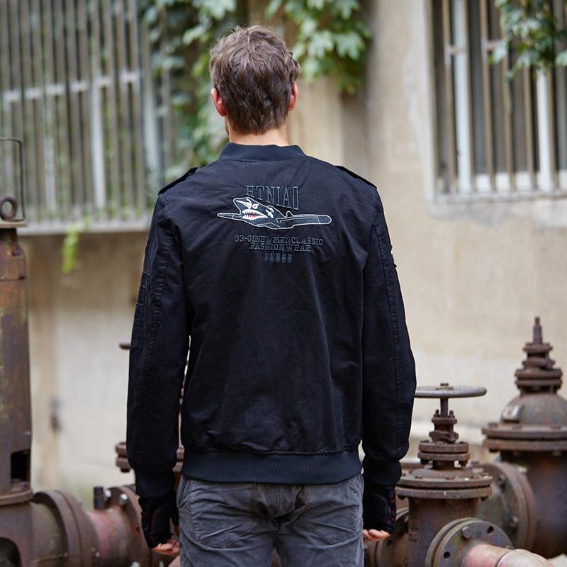 Осенняя мужская куртка Air Force One Washed Jacket Jacket Top Men's