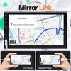 Автомагнитола Hippcron 2Din CarPlay Android Auto 7-дюймовый сенсорный экран Мультимедийный стерео для автомобиля MP5 Плеер с FM AUX BT U-диск TF