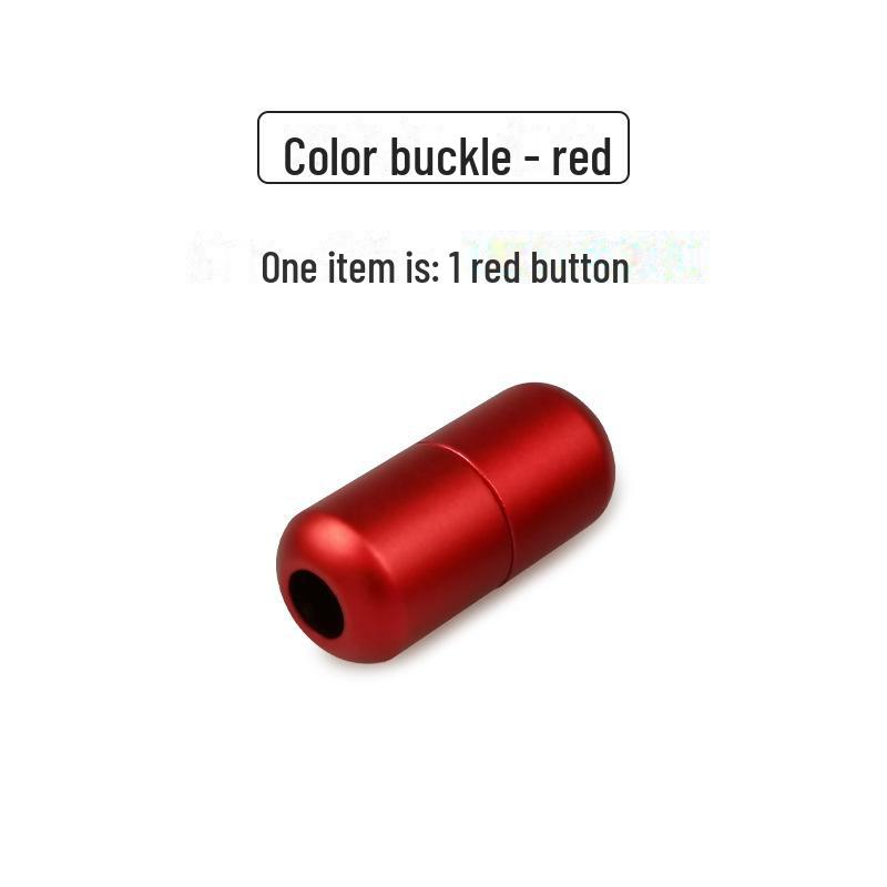 Алюминиевая пряжка для шнурков Capsule - металлический аксессуар для обуви No-Tie