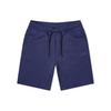 Solid Drawstring Shorts Men Bottoms Navy-Blue CU4503-410