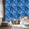 Wallpaper Ink blue, azure, navy blue and gray 50x1000