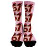 Cute And Playful Socks Mid-Calf Socks Long Socks Printed Socks