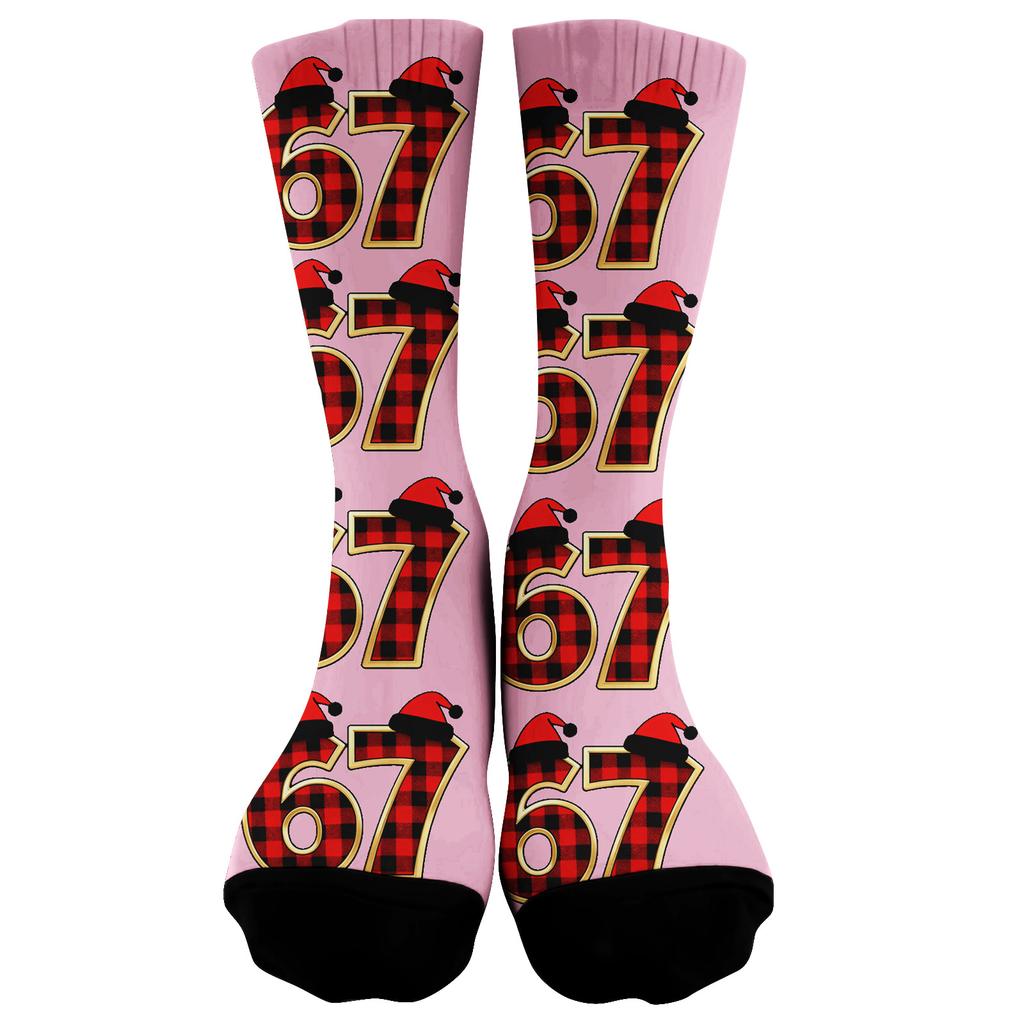 Cute And Playful Socks Mid-Calf Socks Long Socks Printed Socks