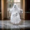 Хэллоуин Смоляные Призраки Качающийся Шарм Смоляная Фигурка Качающихся Призраков Хэллоуин Подвесные Украшения для Детей Семейное Развлечение