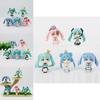 Adorable Q Version Hatsune Miku Figurine Pvc Anime Collectible Doll Set For Fans