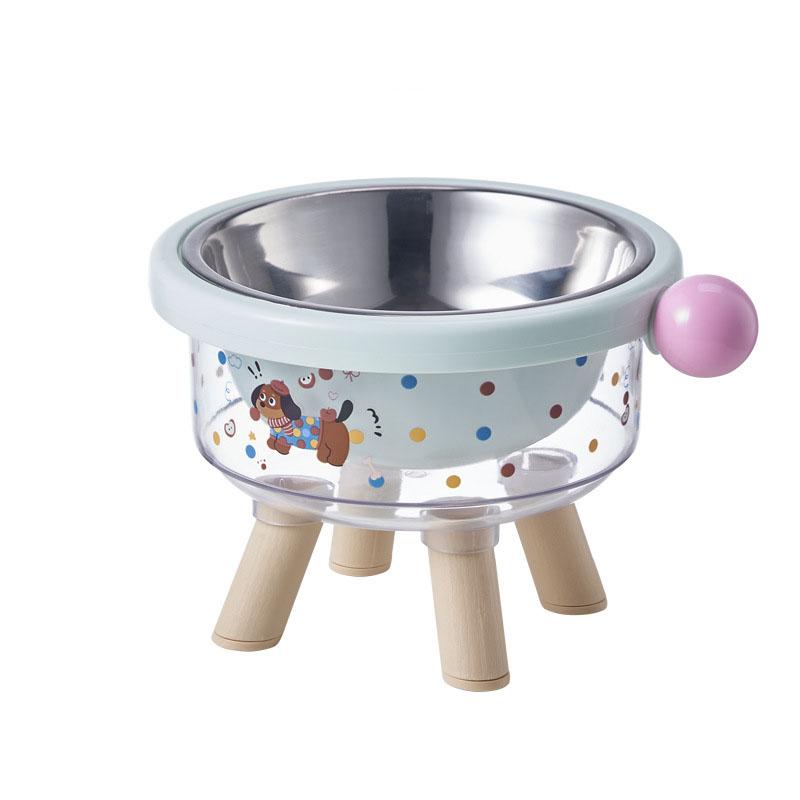 Anti-slip, Food and Water Pet Bowl, Neck Protection, Small and Medium Sized Dogs, Puppies, Kittens