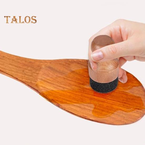 2 шт., аппликатор для масляного воска, разделочная доска, аппликатор для масляного воска, пищевая деревянная ручка, губка, аппликатор для дома