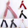 Fingerless Long Wrist Gloves Arm Warmers Elbow Mittens Fashion Knitted Gloves  Outdoor