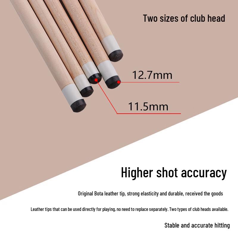 Трехчетвертная кий для бильярда Luoweini Maple Multi-Game