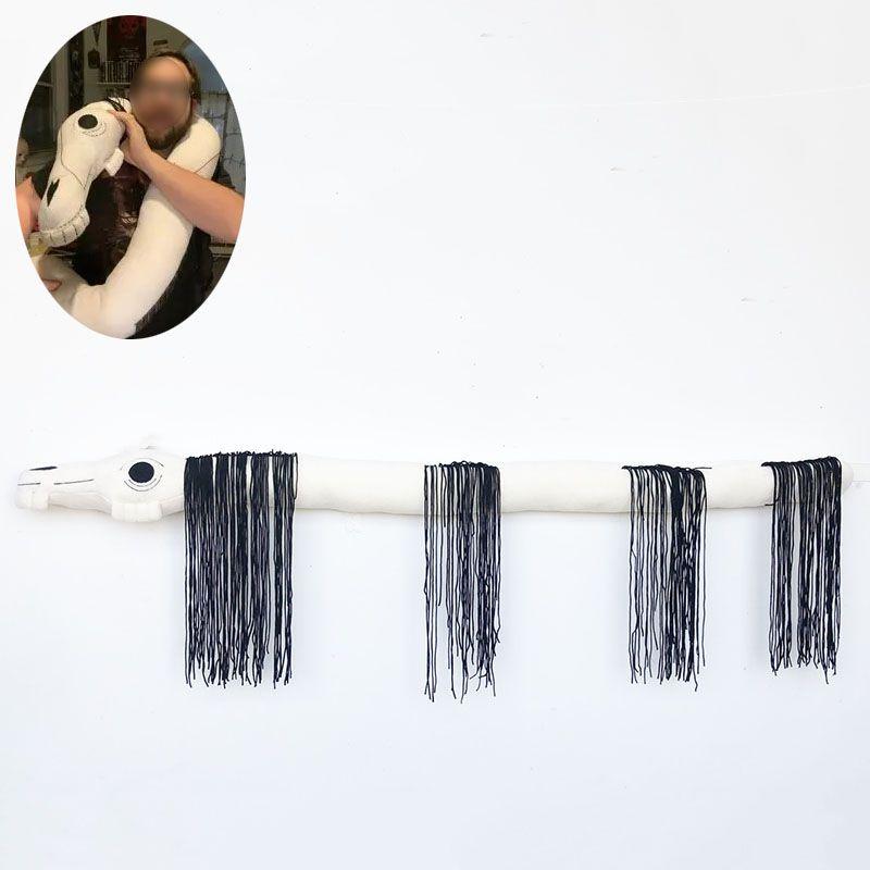 Огромная 130 см Длинная Плюшевая Игрушка Лошадь Тревор Лошадь Мечты Мягкая и Уютная Кукла