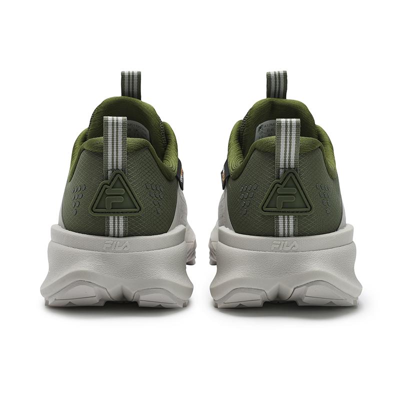 Fila SPD LYNX 3 Модный тренд Амортизация Низкий верх Уличная функциональная обувь Мужская обувь Бело-зеленый A12M511201FPI